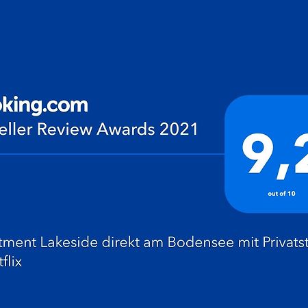 Auszeit Apartment Lakeside Mit Privatstrand FDH Exteriör bild